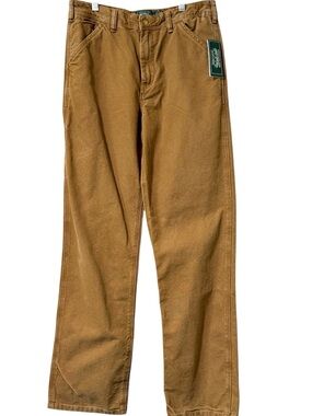 Ralph Lauren Polo Country Boys Distressed Canvas Carpenter Pants Size 20
